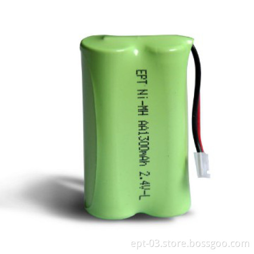 AA Rechargeable 800mAh 2.4V cordless phone Battery NIMH